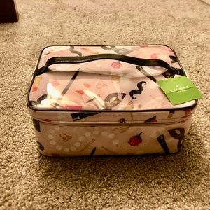 Kate spade caboodle style makeup bag